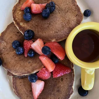 Vegan Banana Bliss Pancakes