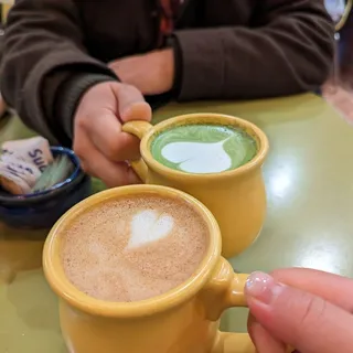 Vanilla Almond Matcha Tea Latte