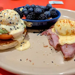 Bene duo - ham and avocado