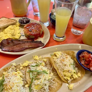 Juan's Breakfast Tacos*