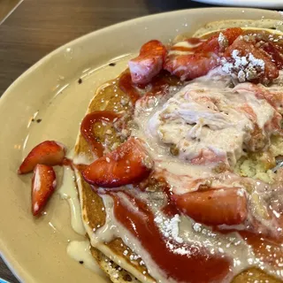 Strawberry Shortcake Pancakes