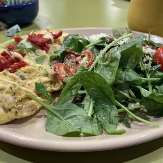 Crab & Asparagus Omelet*