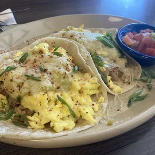 Juan's Breakfast Tacos*
