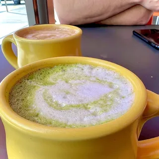 Vanilla Almond Matcha Tea Latte