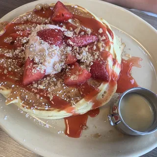 Strawberry Shortcake Pancakes