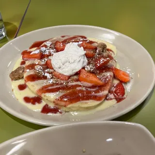 Strawberry Shortcake Pancakes