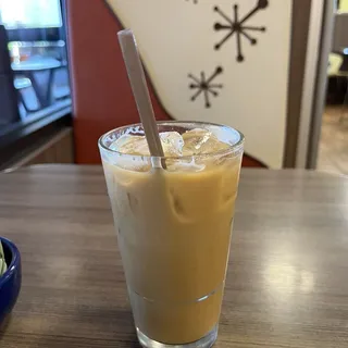 Iced Honey Oat Milk Latte