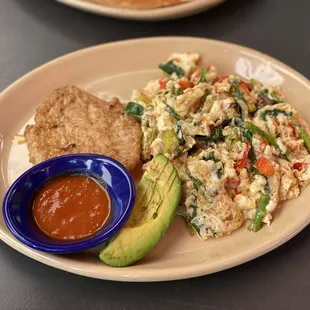 Protein &amp; Veggie Egg White Scramble