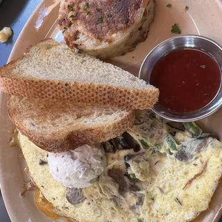 Jalapeno Cheddar Omelet*