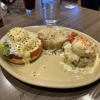 Pork Chile Verde Benny*