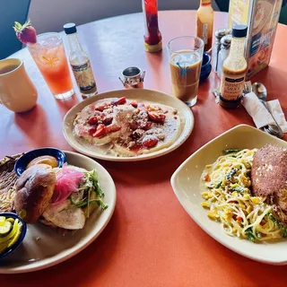 Strawberry Shortcake Pancakes