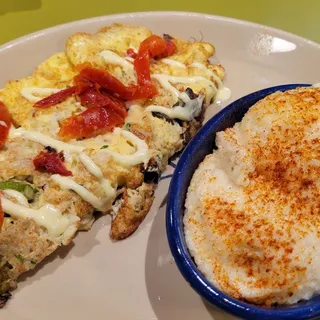 Crab & Asparagus Omelet*