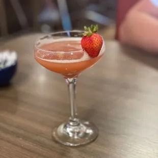 Strawberry Martini Mimosa