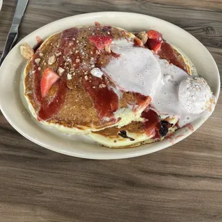 Strawberry Shortcake Pancakes