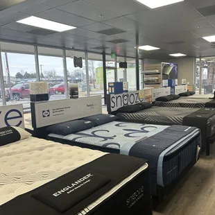 Huge mattress selection