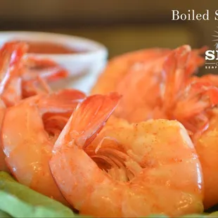 shrimp and lettuce