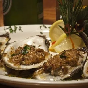 Charbroiled Oysters