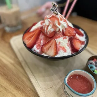 Strawberry Bingsu