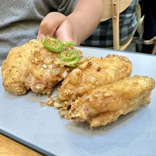 Salt &amp; Pepper chicken wings