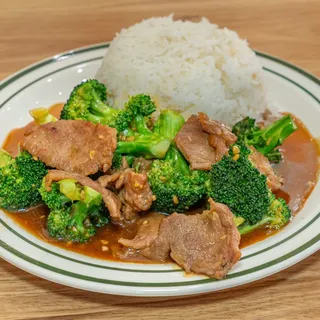 Beef & Broccoli with Rice