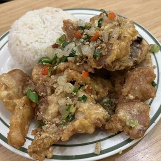 Salt and Pepper Pork Chop