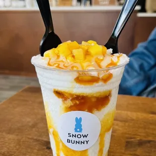 Mango shaved ice