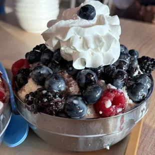 Triple Berry Bingsu