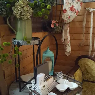 Bridal Stall decked out by A Berry in the Wild. Thank you Donise.