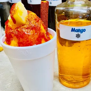 The very popular Mangonada