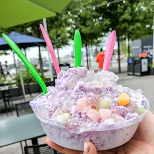 Taro Shaved Ice