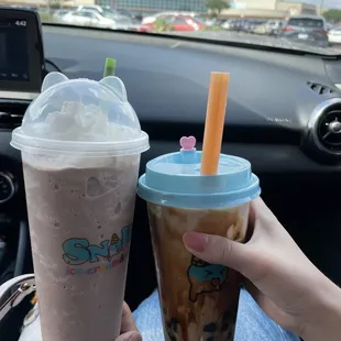 Brown sugar milk tea