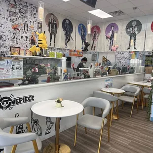 the inside of a store