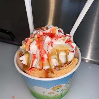 Mango Ice Cream Roll