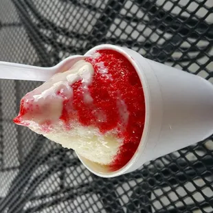Strawberry and Vanilla Raspa