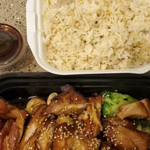 Teriyaki Chicken takeout
