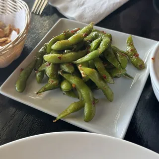 Garlic Edamame