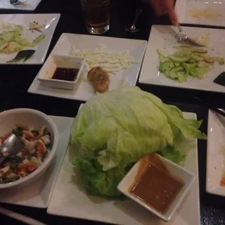 Chicken Lettuce Wrap