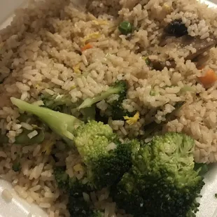Vegetable fried rice