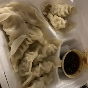 107. Ten Piece Steamed Pork Dumpling- 10 for $5!!! So soft and fresh
