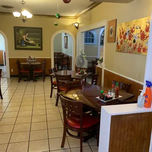 They are finally open for dining in.