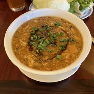 Hot sour hot spicy soup!!!