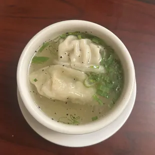 Wonton soup