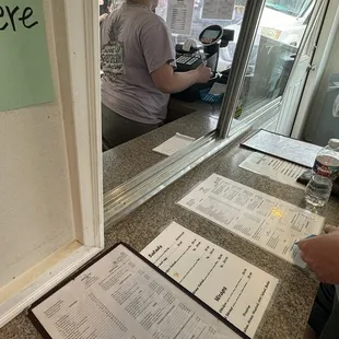 Rude person that works their