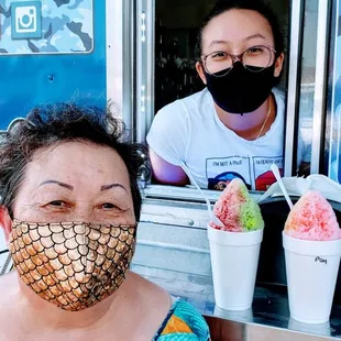 With beautiful Jenny &amp; my Bob Marley and P.O.G.