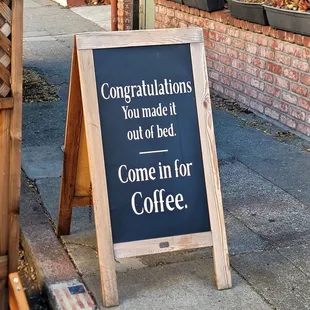 Signage outside of Snow White on 10/27/23