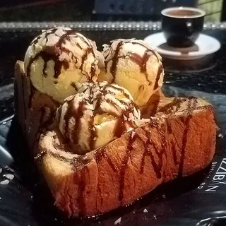 Ice Cream Honey Bread