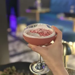 Raspberry beret, tasty!