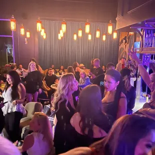 dance floor / lounge area