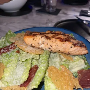 Salmon Caesar Salad