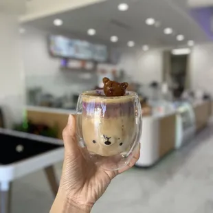 ig: @whatsviveating  |  ube coffee latte